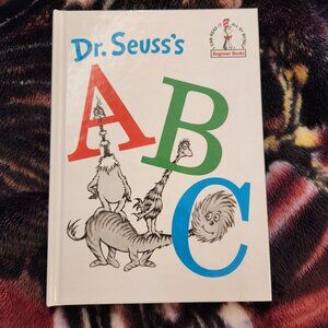 Dr. Seuss's ABC Hard Cover Children's Beginner Reading Book